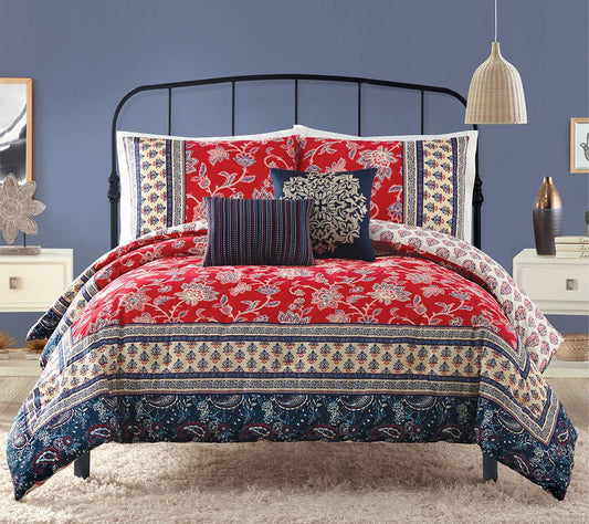 Indigo Bazaar 5-Piece Queen Marbella ComforterSet