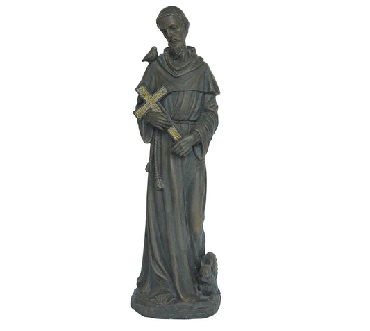Resin St. Francis by Santa's Workshop