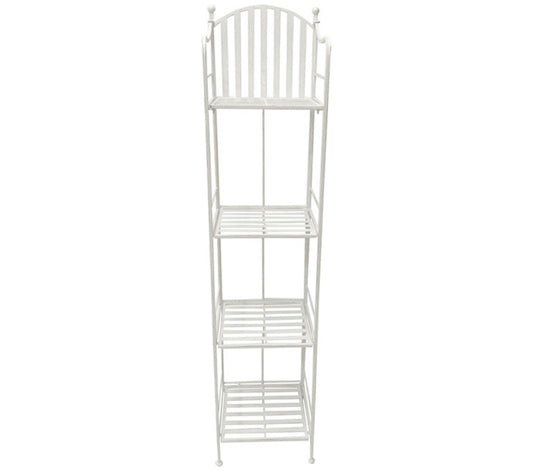 Iron Four-Tier Shelf by Santa's Workshop