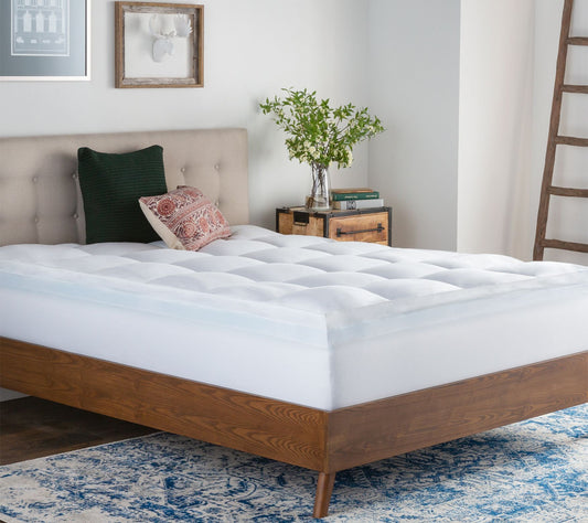 Brookside Down Alternative & Gel Memory Foam Topper Cal King