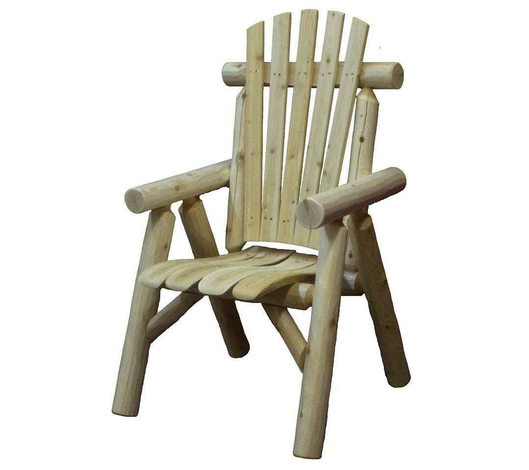 Lakeland Mills Cedar Log Dining Chair