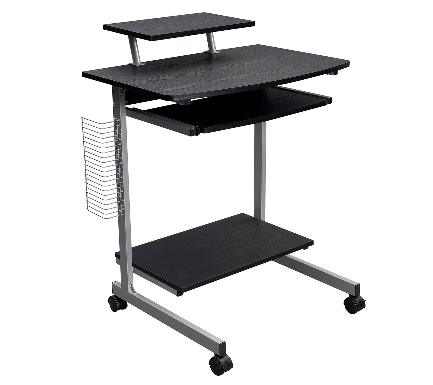 Techni Mobili Compact Computer Cart With Storage