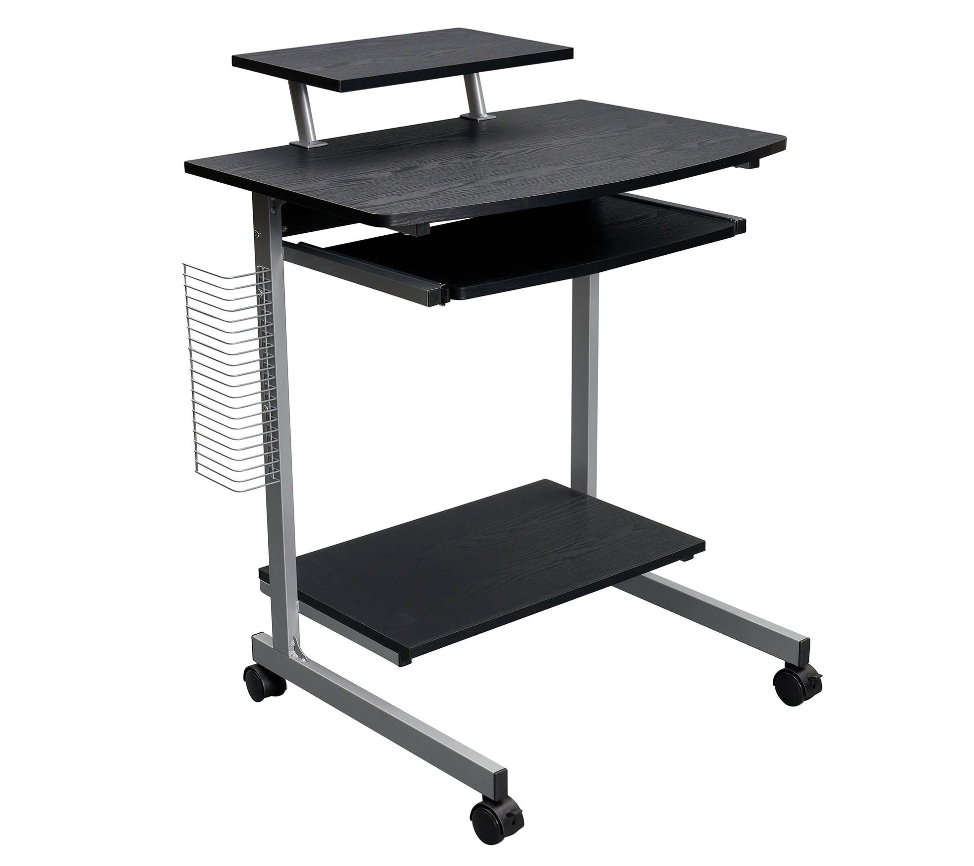 Techni Mobili Compact Computer Cart With Storage