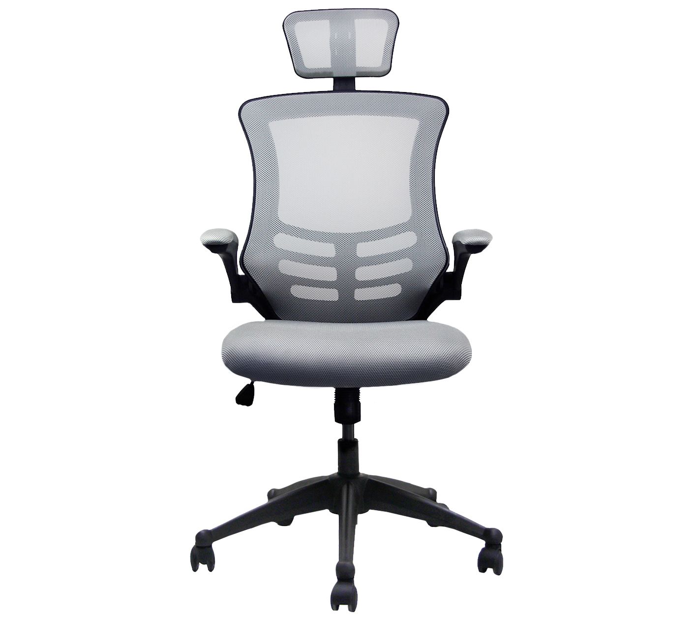 Techni Mobili High-Back Mesh Office Chair withlip-Up Arms