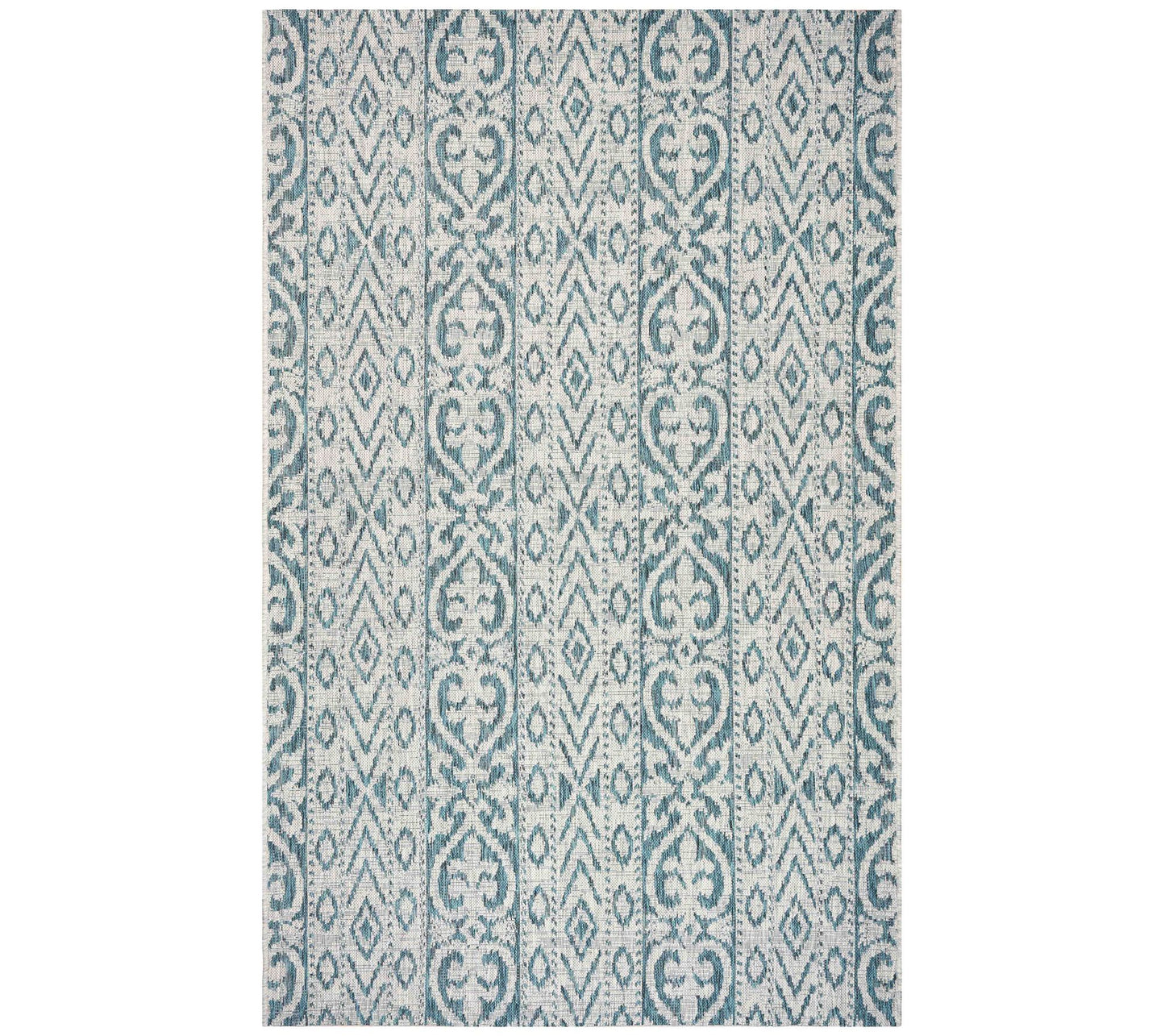 Ox Bay Entwined Geometric Indoor/Outdoor Sun Shower Rug 5'x8'
