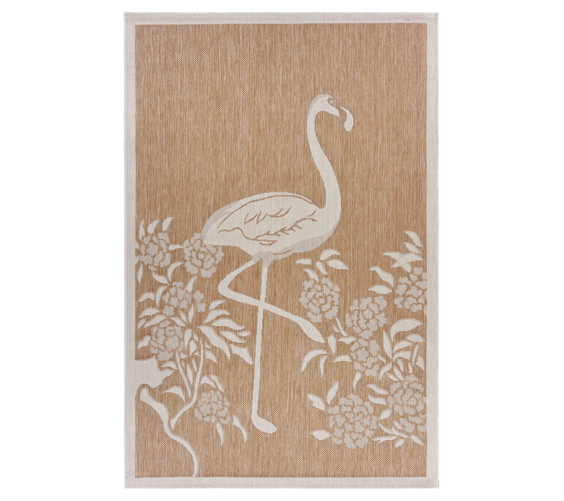 Ox Bay Flamingo Indoor/Outdoor Catalina Rug 5'x 7'