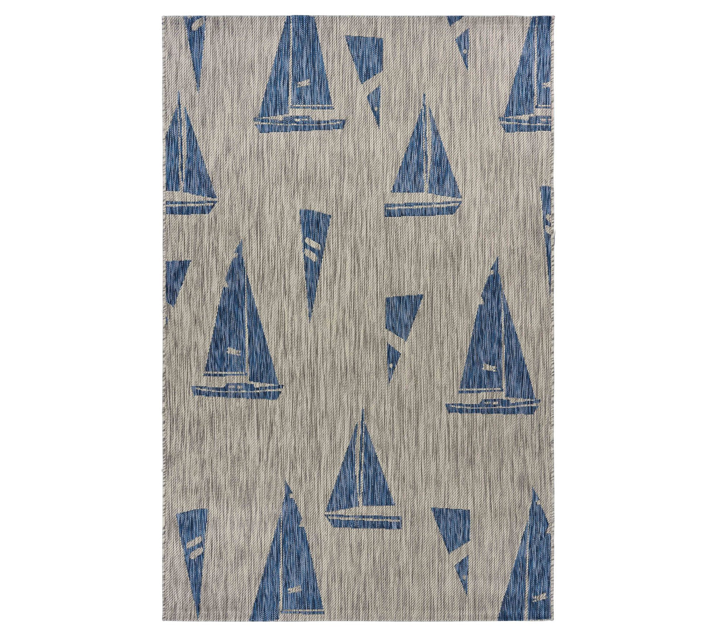Ox Bay Sails Up Indoor/Outdoor Catalina Rug 5'x 7'