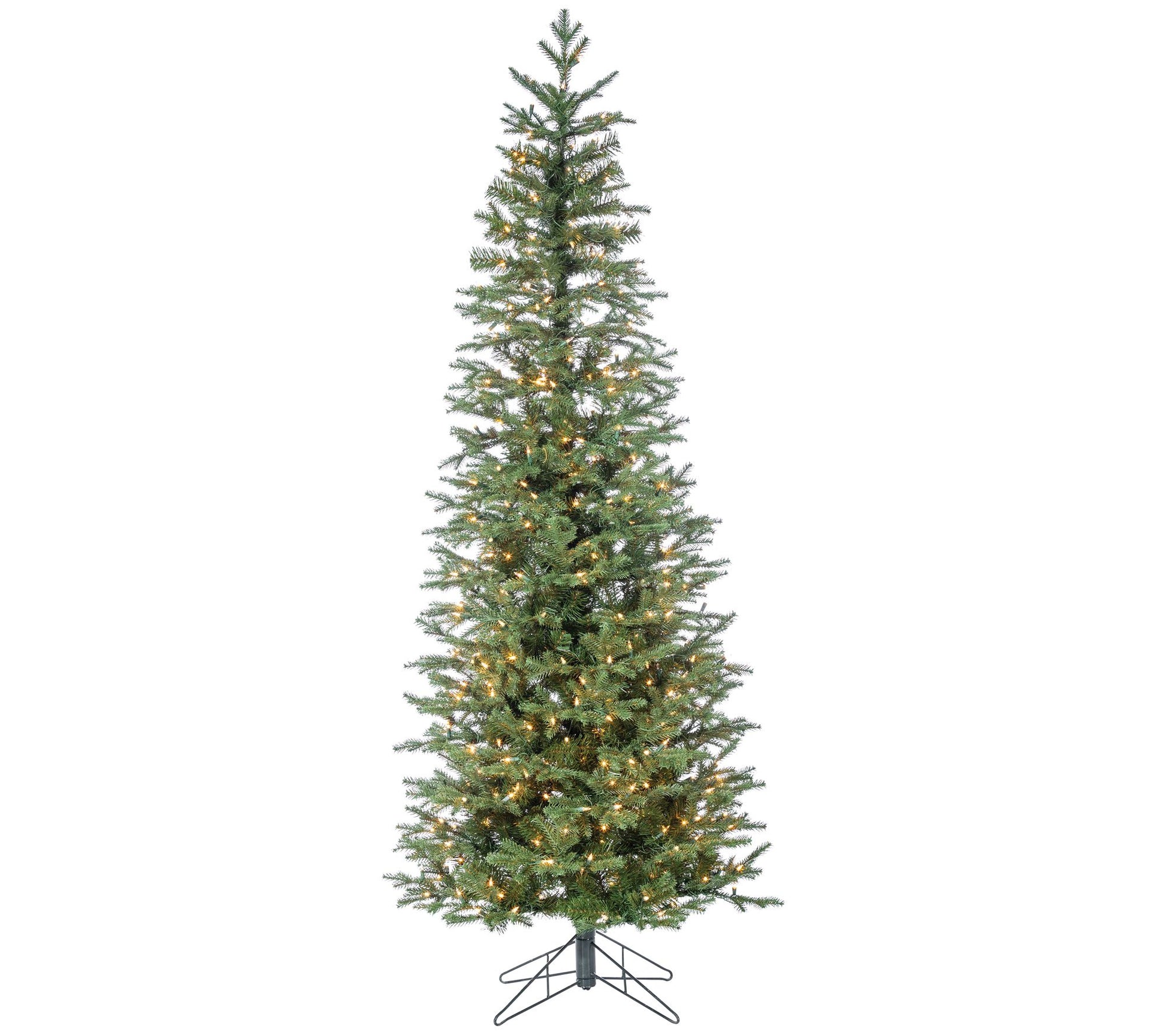 6.5' Prelit Natural Cut Narrow Jackson Pine byGerson Co.