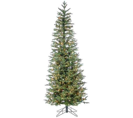 6.5' Prelit Natural Cut Narrow Jackson Pine byGerson Co.