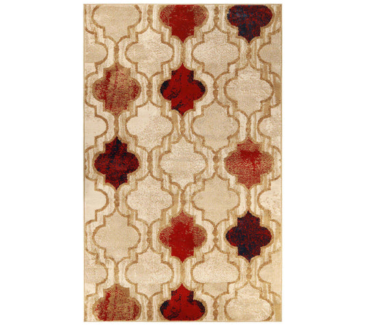 Superior Moroccan Trellis Modern Geometric 8x10 Area Rug