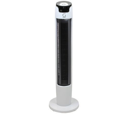 Genesis Powerful 43 Inch Oscillating Tower Fanwith Remote