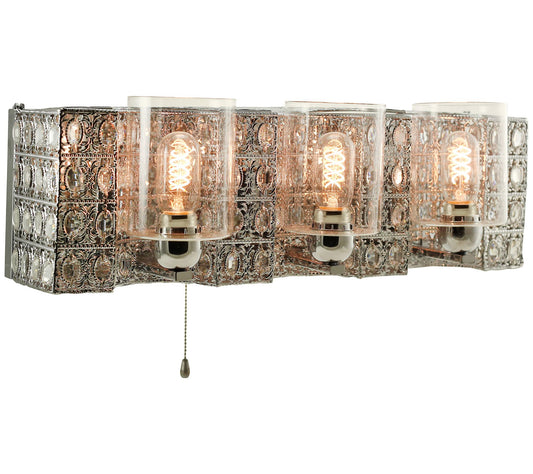 River of Goods 25"L 6-Light Chrome Vanity Light Bath Bar