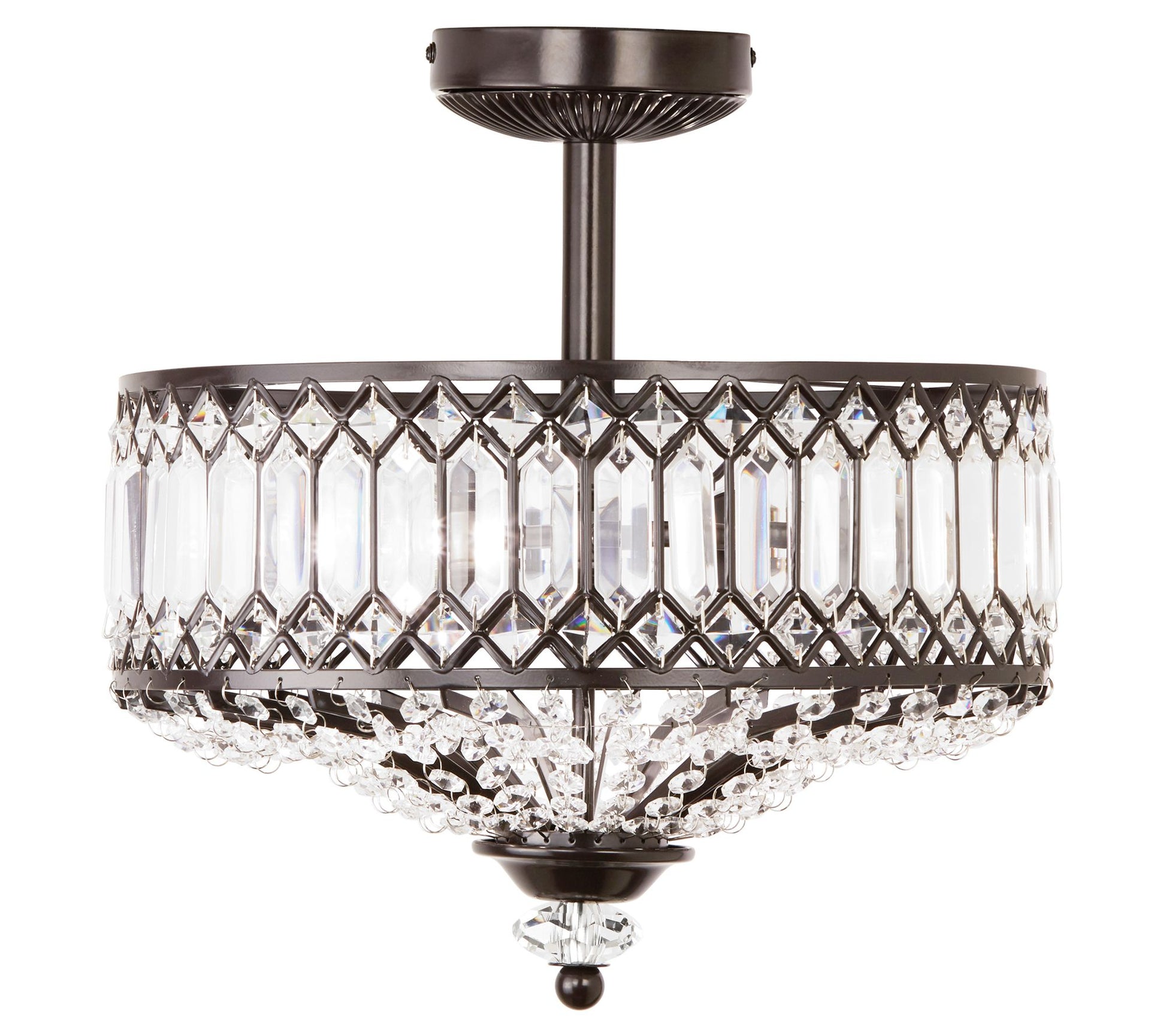 River of Goods 15.25"H Semi-Flush Mount Lighting Fixture