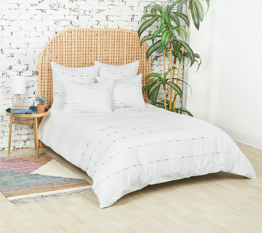 carol & frank Raina Queen Duvet Cover