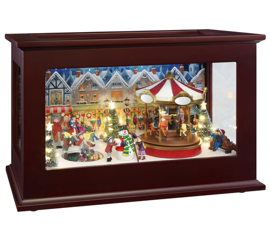 Mr. Christmas 13" Heirloom Christmas Music Box