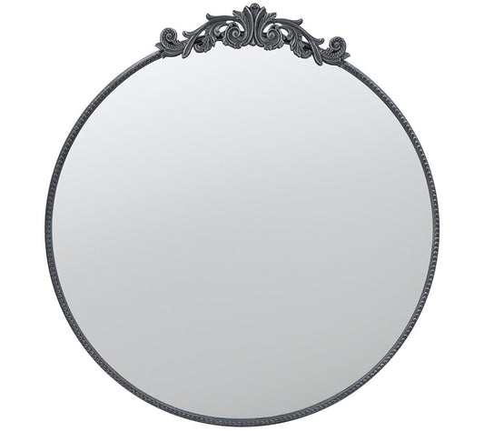 Vintage 36" Round Mirror by Valerie