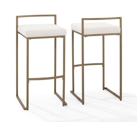 Crosley Furniture Harlowe 2-Pc Bar Stool Set - 2 Stools