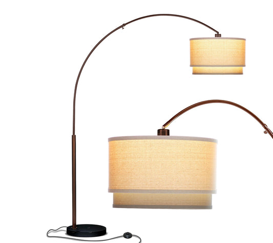 Brightech Mason 81 in. LED Arc Floor Lamp