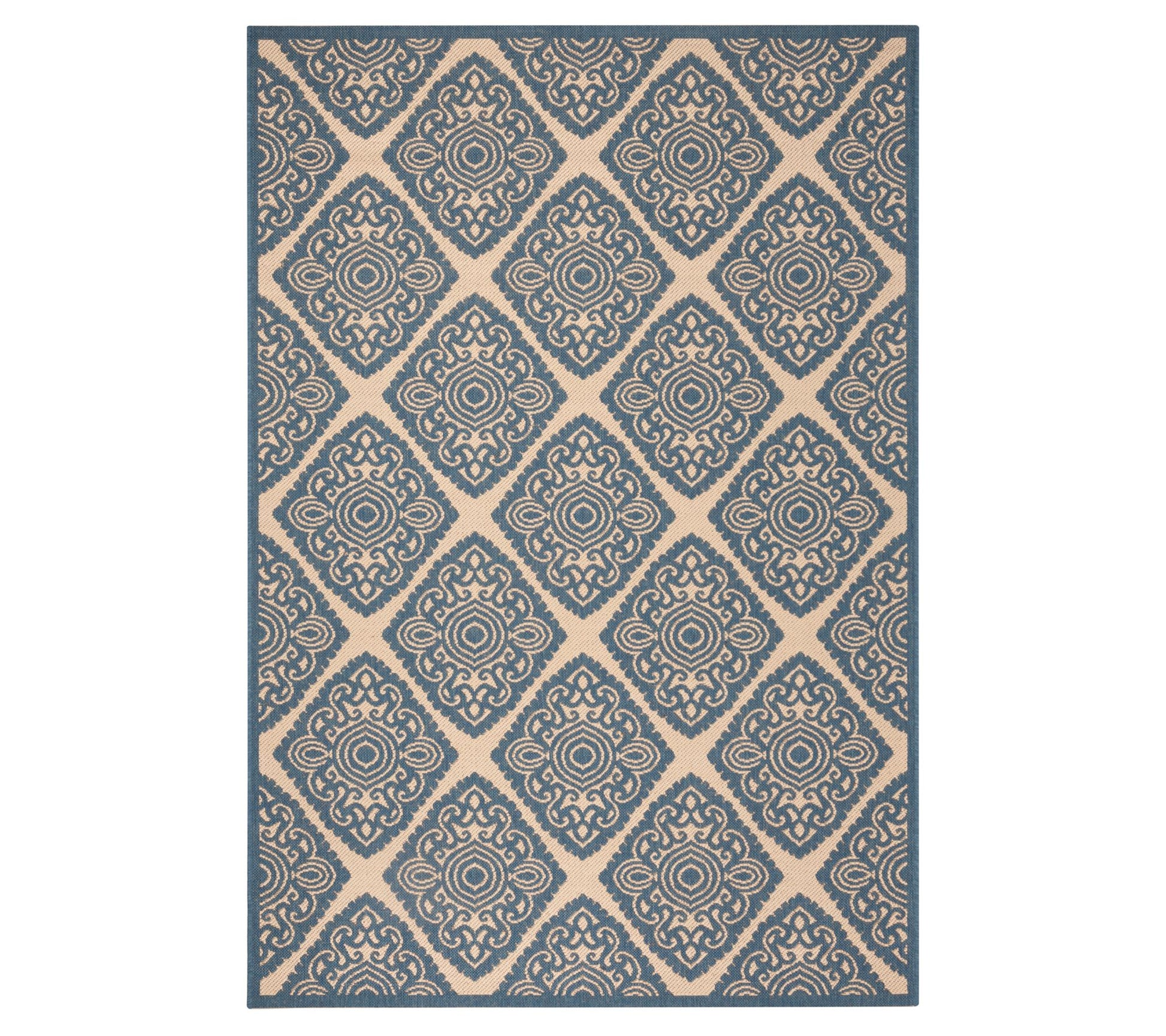 Beach House 132 Outdoor 6'-7" X 9'-2" Rug by Valerie