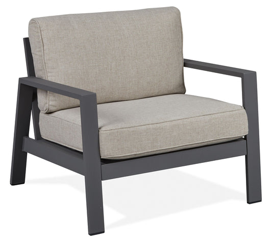 Real Flame Aegean Outdoor Chair with Cushions
