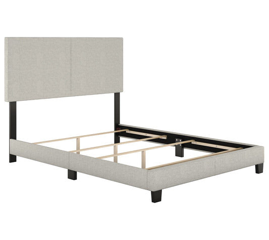 Boyd Sleep Milan Upholstered Linen Bed Frame w/Headboard, Full