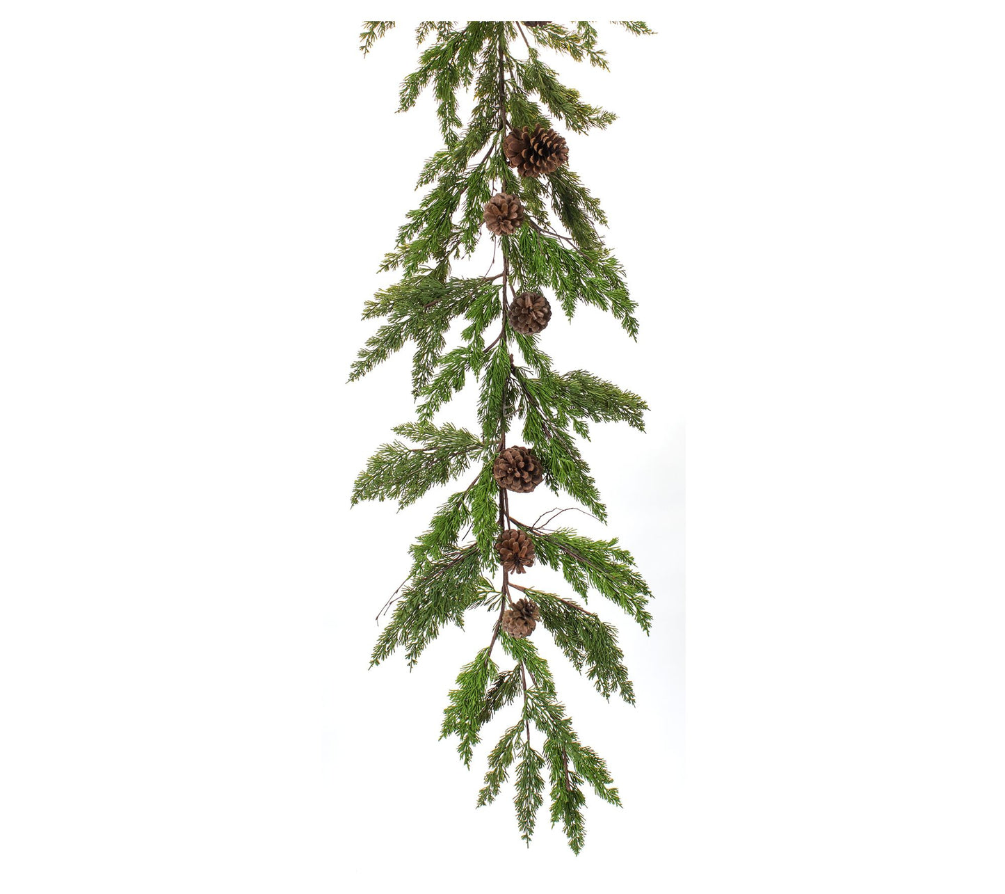 Melrose Mixed Pine Garland w/Pinecone Accents (Set of 2)