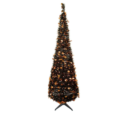 Northlight 6' Fall Harvest Pop Up Halloween Tree