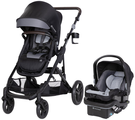 Baby Trend Morp h Single to Dou ble Modular Tra vel System