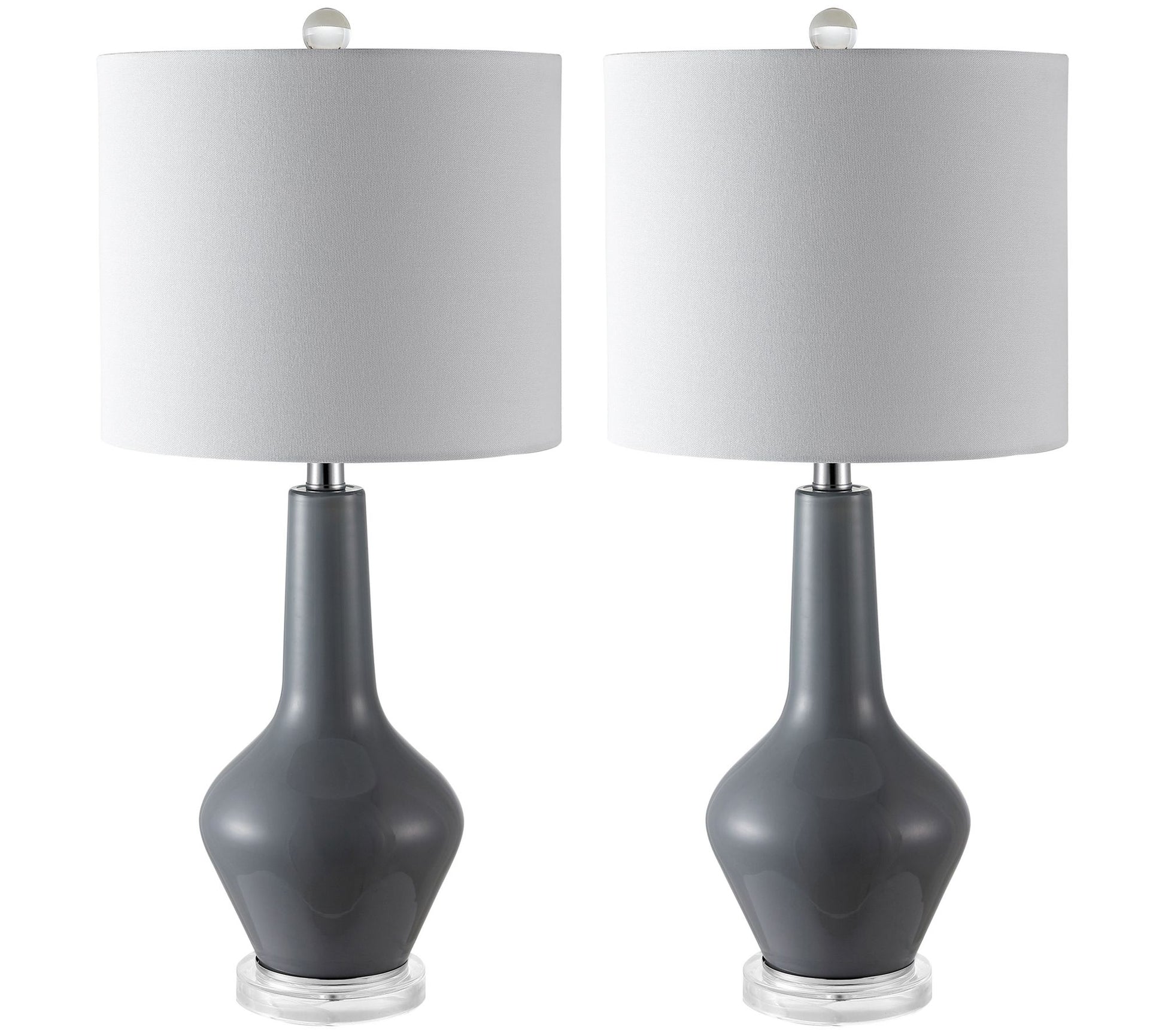 Velor Table Lamp (Set of 2) by Valerie