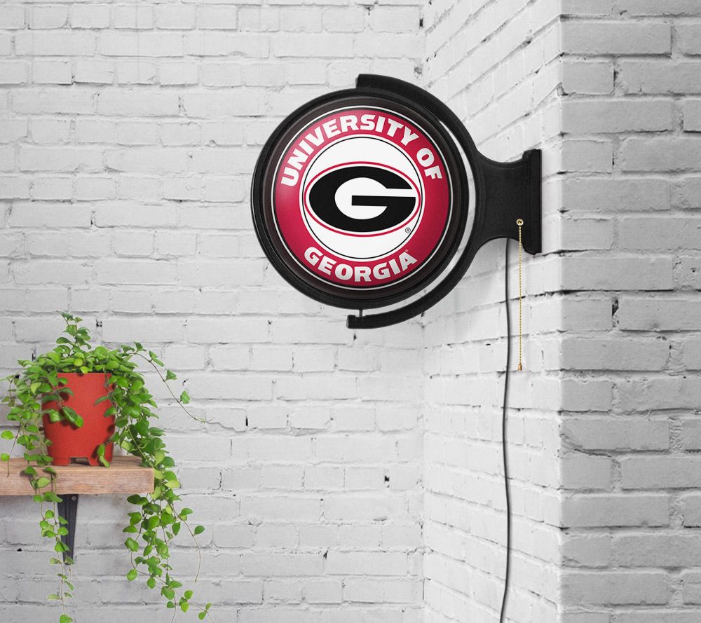 The Fan-Brand NCAA Round Rotating Lighted WallClock