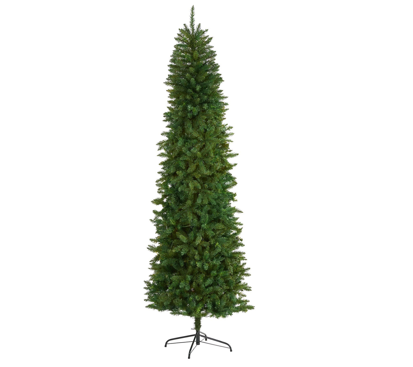 Nearly Natural 8' Slim Green Mountain Pine Christmas Tree
