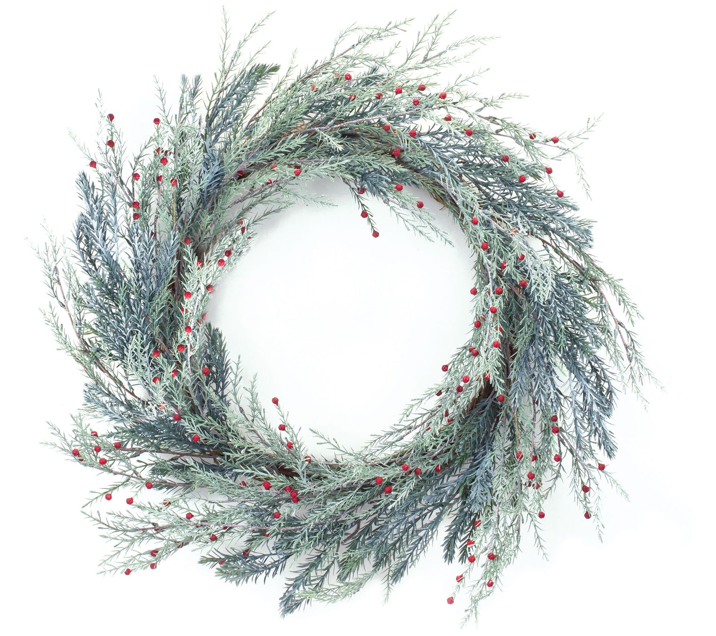Melrose 24" Wreath Mixed Pine Berry