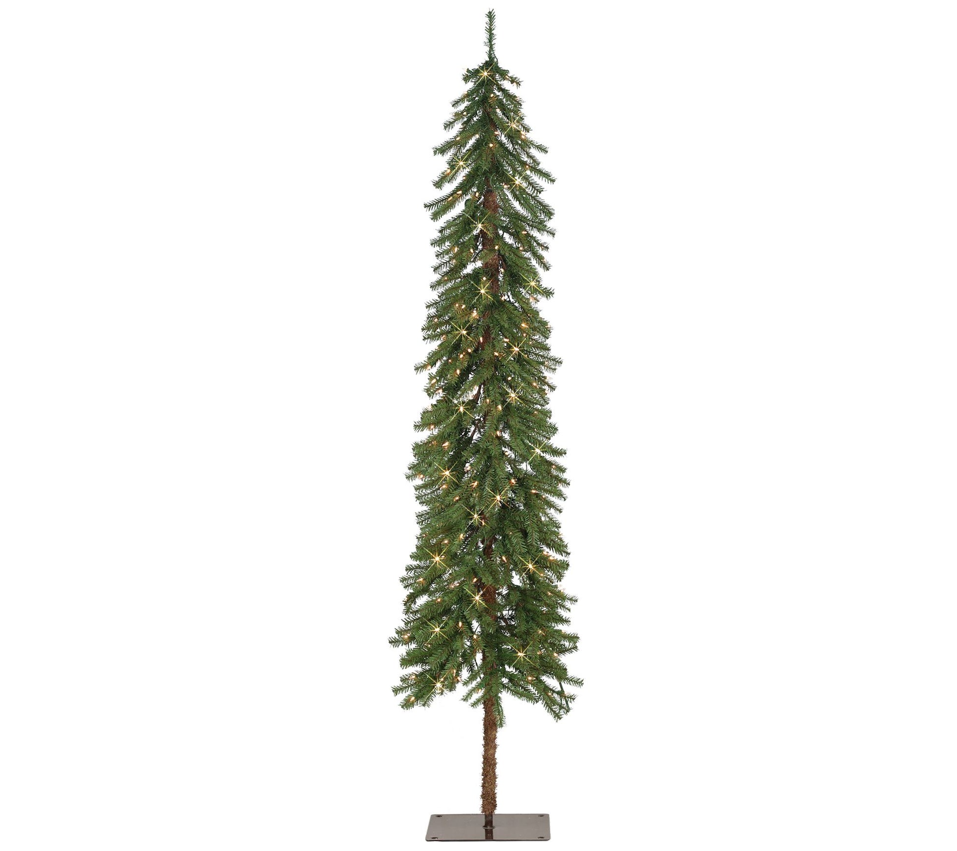 Puleo 7' Pre-Lit Alpine Artificial Tree