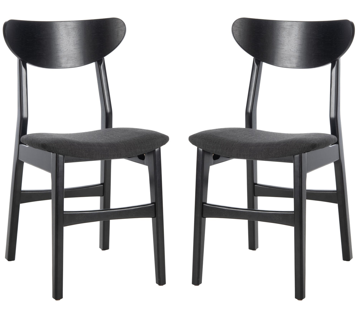 Safavieh Lucca Retro Dining Chair w/ Cushion (S et of 2)