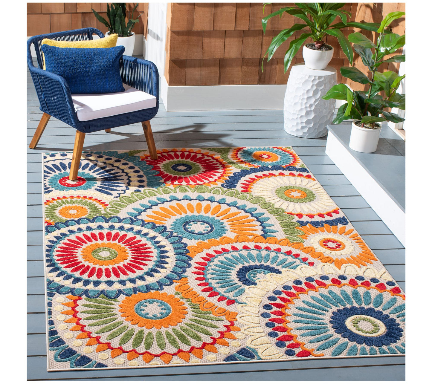 Safavieh Cabana 382 Series 5'-3" X 7'-7"Rug