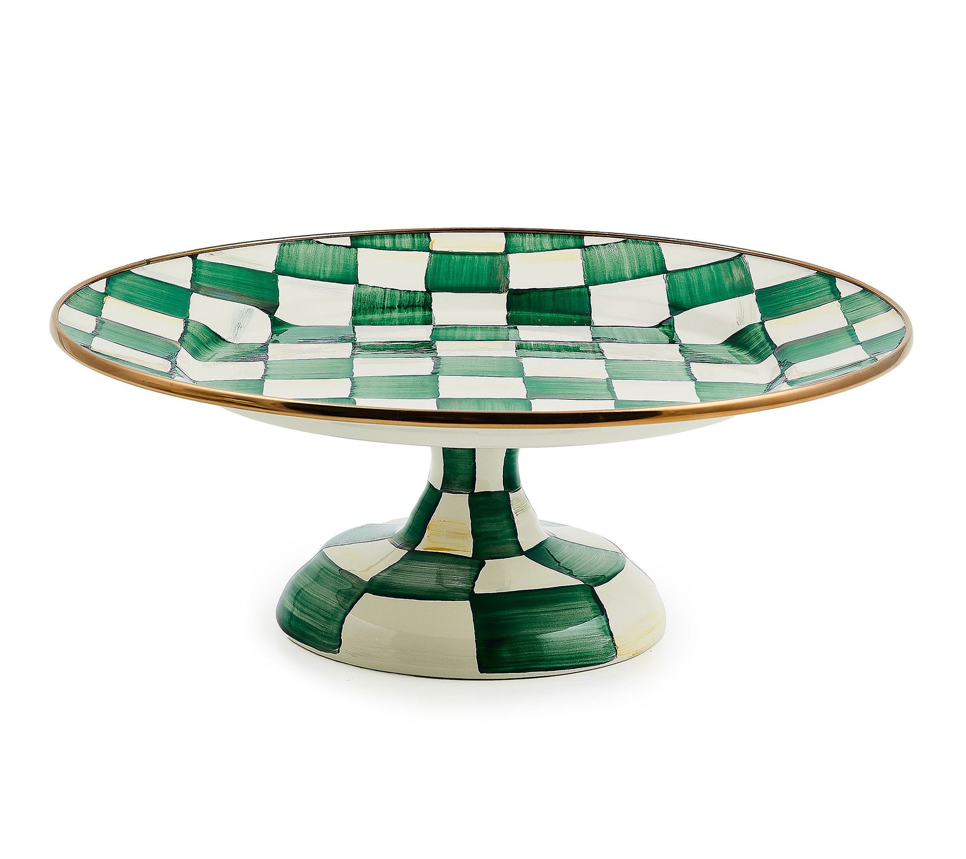 MacKenzie- Childs Small Pedestal Platter