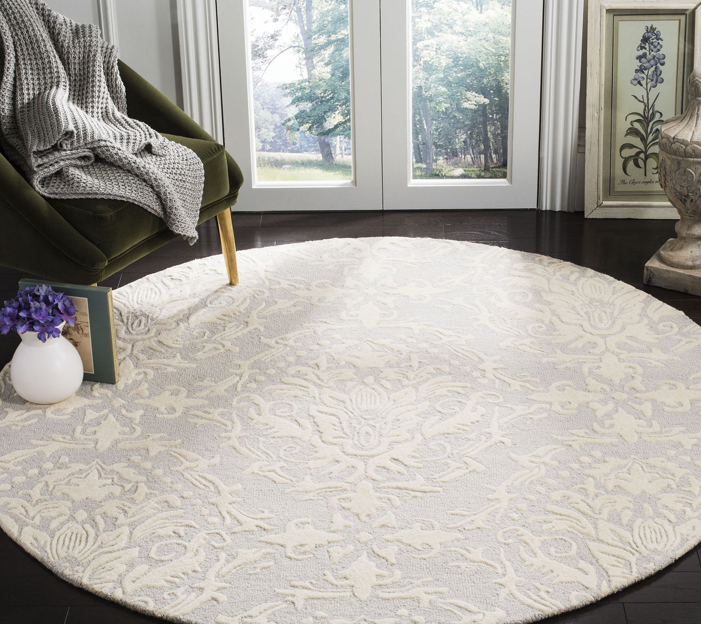 Safavieh Blossom 107 Series 6' x 6' Round