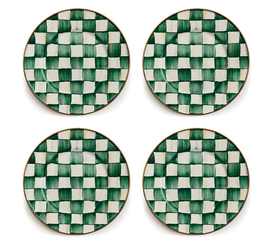 MacKenzie- Childs Set of 4 Salad Plates