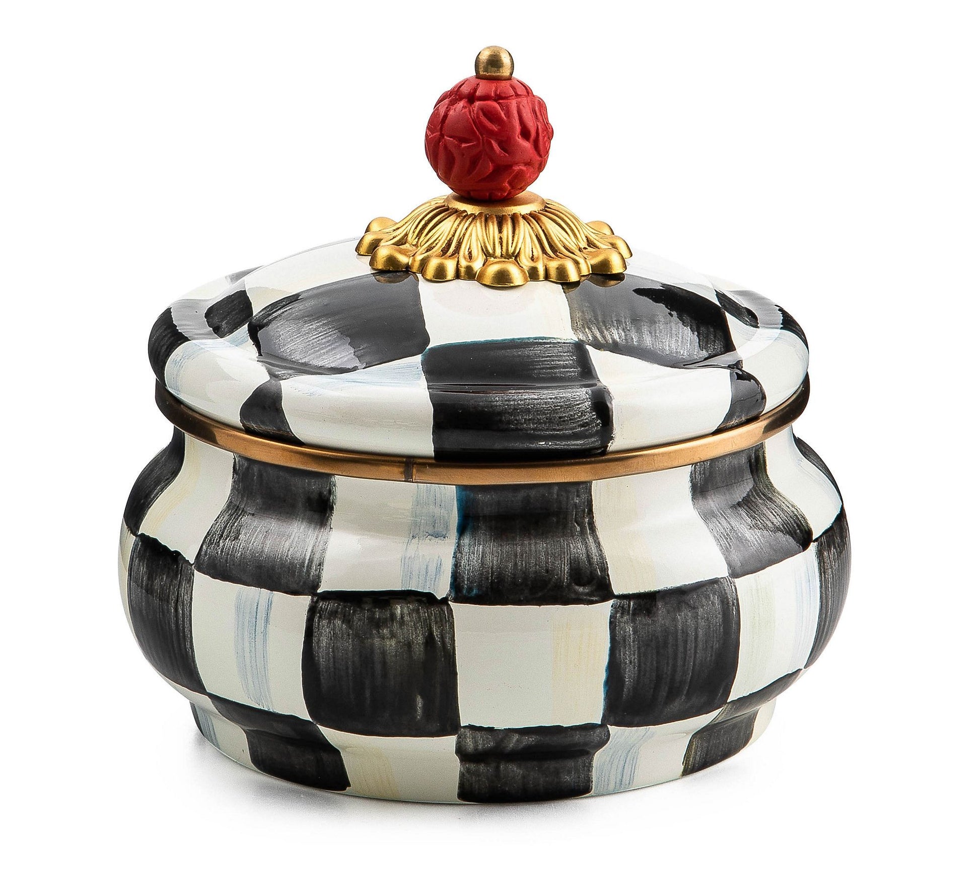 MacKenzie- Childs Squashed Pot