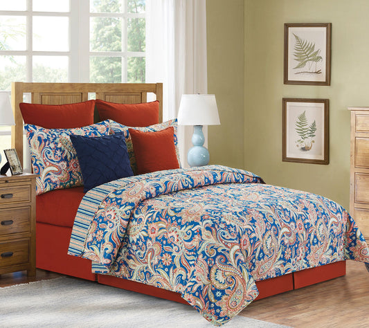 Marla King Quilt Set by Valerie