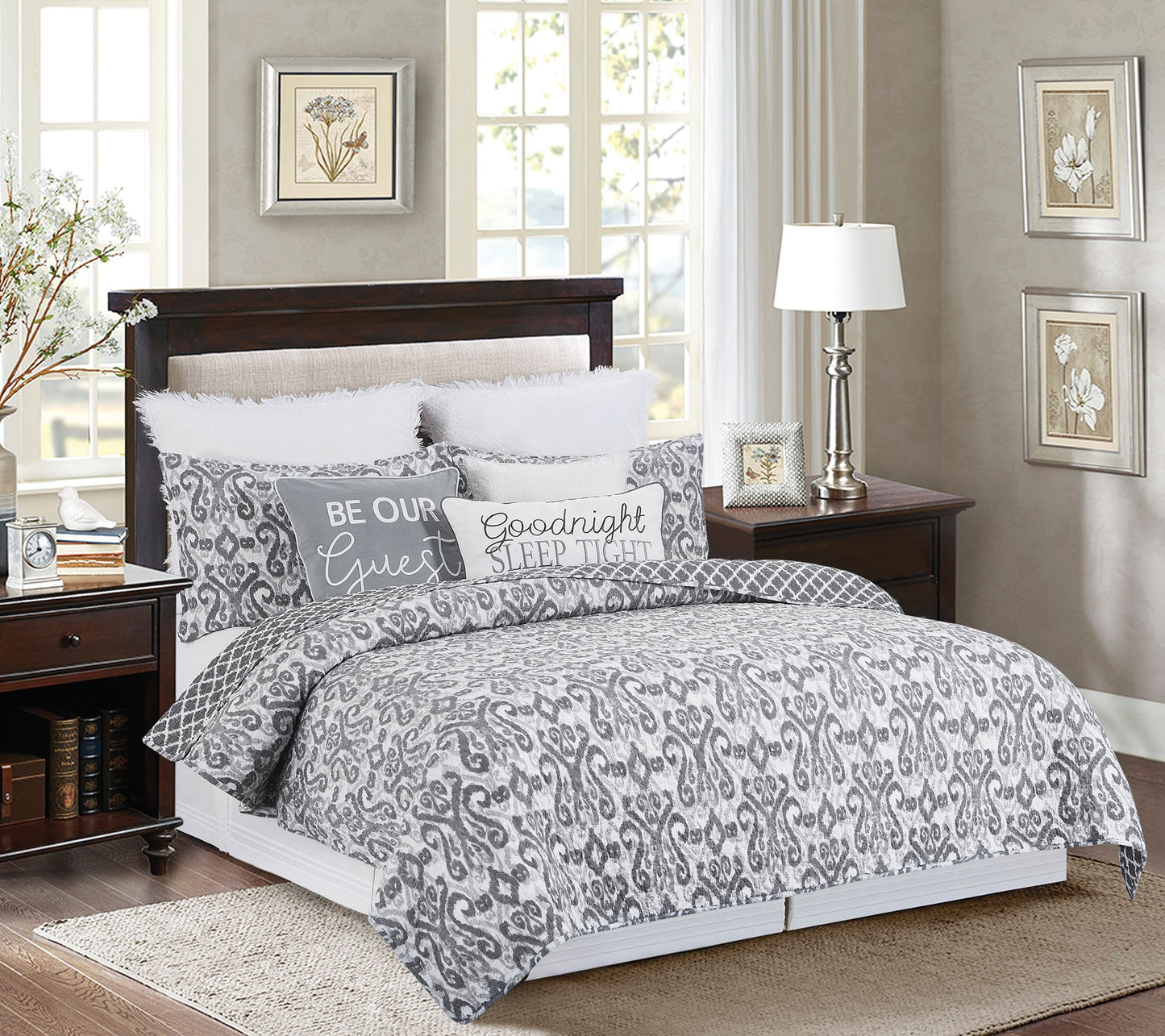 Heather King Quilt Set by Valerie