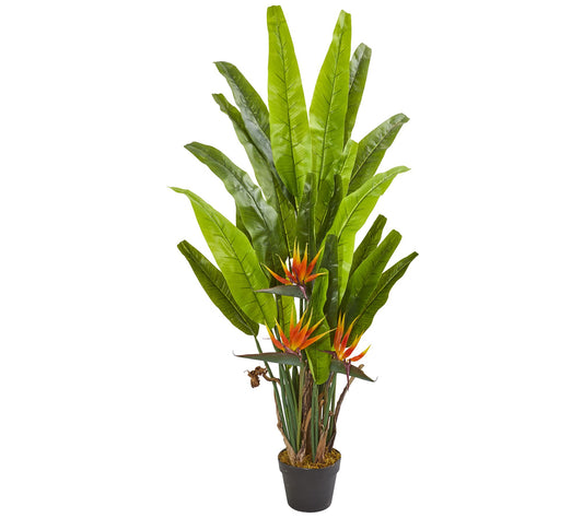 Nearly Natural 4.5' Bird of Paradise Artificial Plant