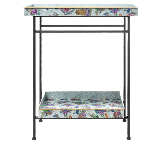 MacKenzie-Childs Flower Market Galvanized Outdoor Butler
