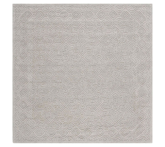 Textural Collection 6' x 6' Square Rug by Valerie