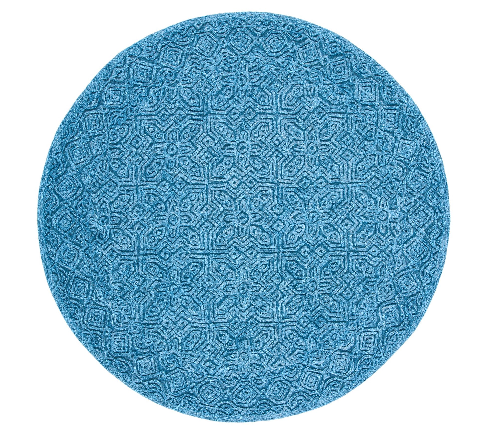 Textural Collection 6' Round Rug by Valerie