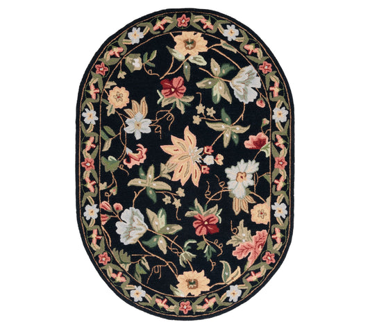 Chelsea Collect ion HK311 4'-6" X 6'-6" Oval R ug by Valerie
