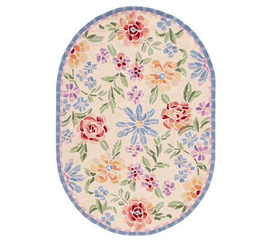 Chelsea Collection HK214 7'-6" X 9'-6" Oval Rugby Valerie