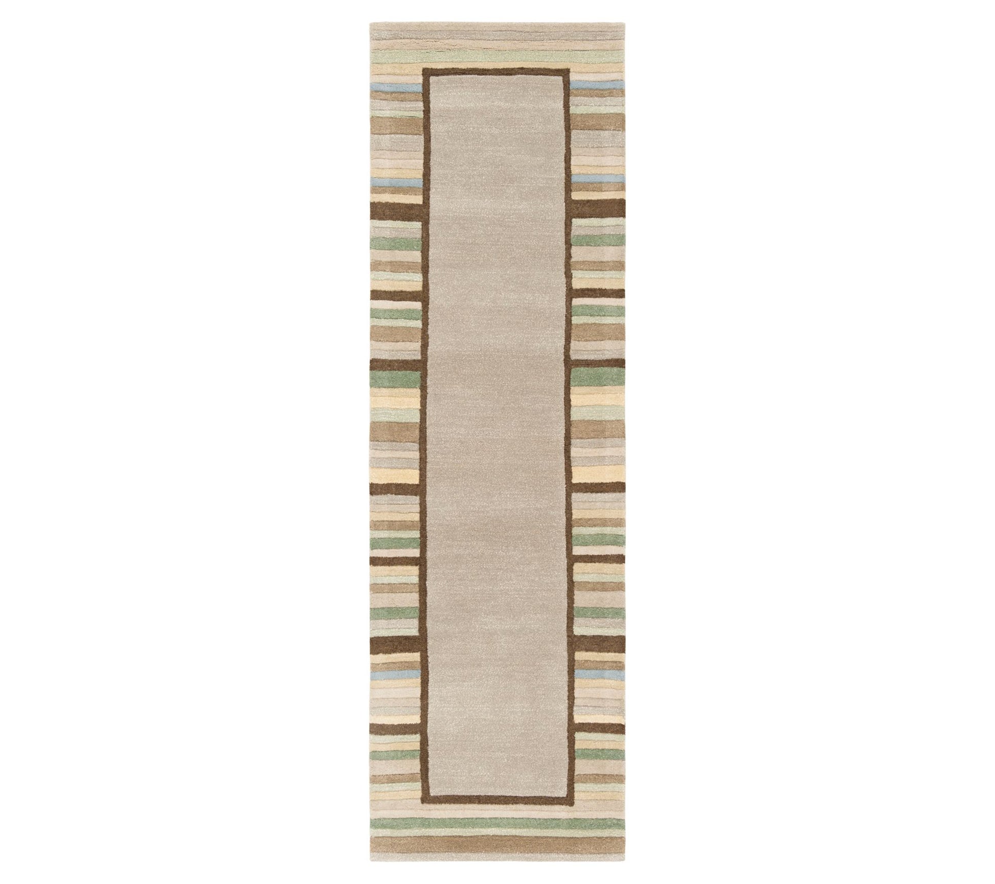 Safavieh Martha Stewart 4715 Striped Border 2'- 3" X 8' Rug