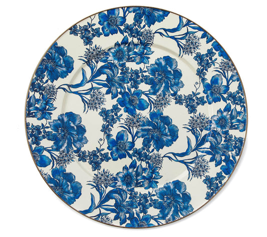 MacKenzie-Childs Royal English Garden Enamel Serving Platter