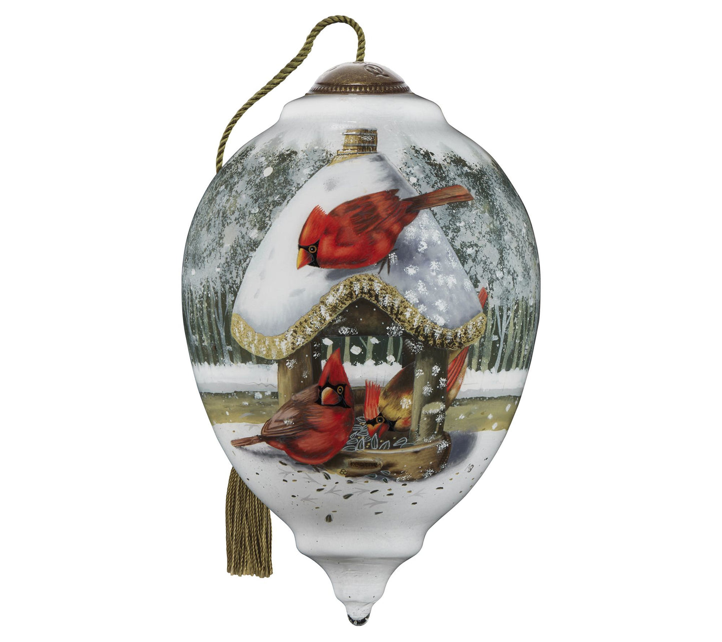 NeQwa 6.75" Limited Edition Winter Buffet Ornament